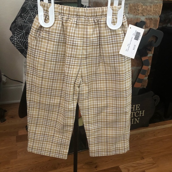 NWT Banbury Cross infant boys plaid pants 12M - Picture 2 of 6